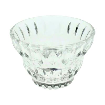 Small cut glass dessert bowls, 6 pack
