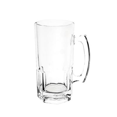 Large 1.5L glass beer mug