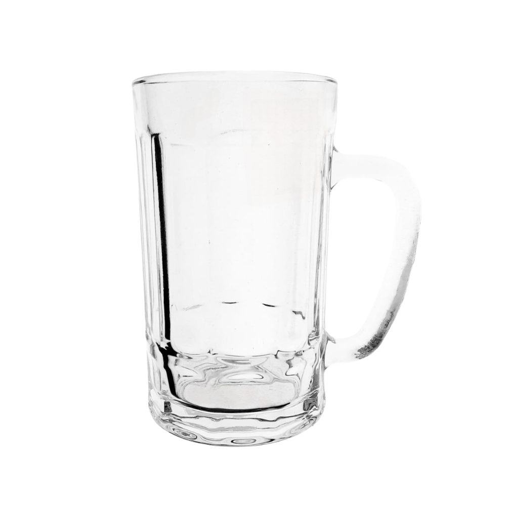 400ml Glass Beer Mug with Handle