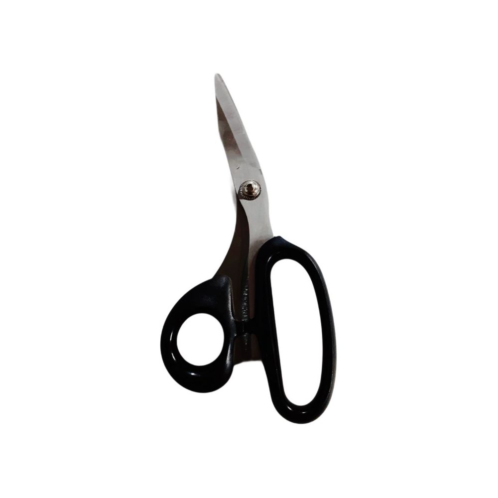 Tailoring scissors with black handles