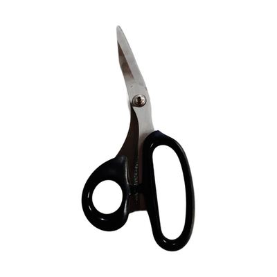 Tailoring scissors with black handles