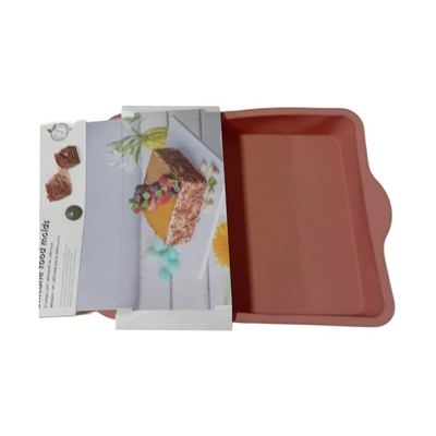 Rectangular silicone baking mould