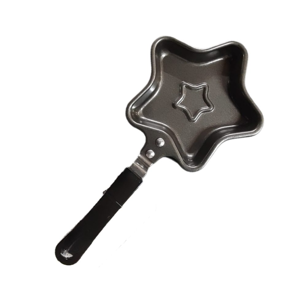 Star-shaped mini non-stick frypan