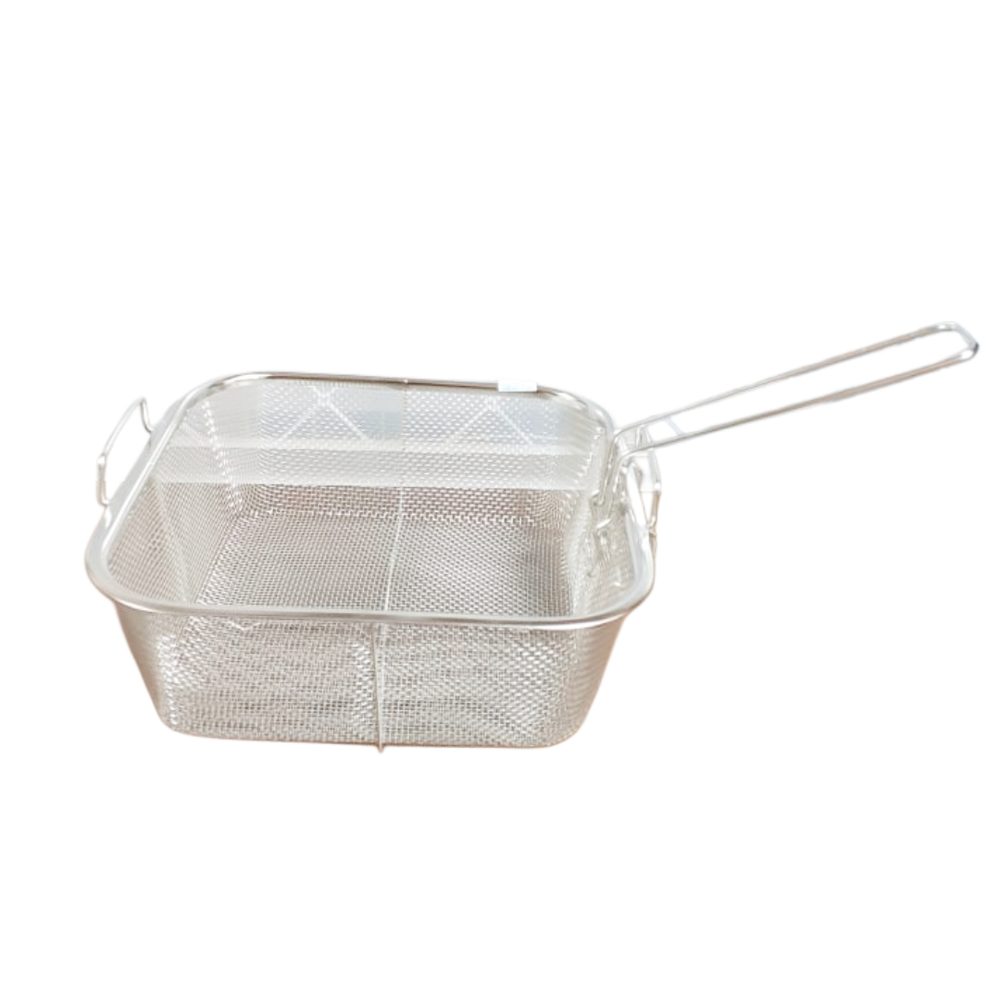 Square stainless steel fryer basket
