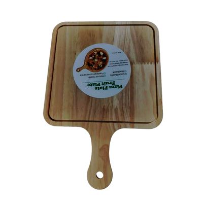 Square Wooden Pizza Paddle Board
