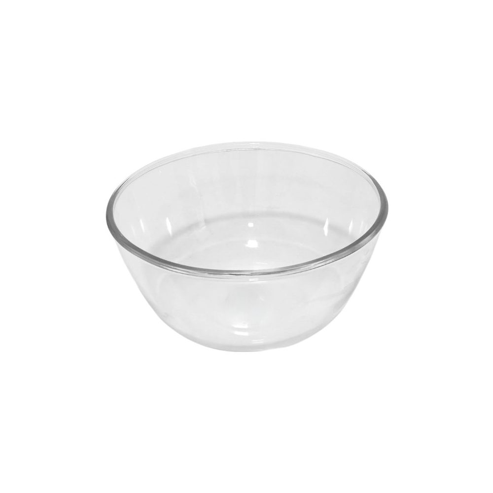 Clear Glass Microwave Mixing Bowl