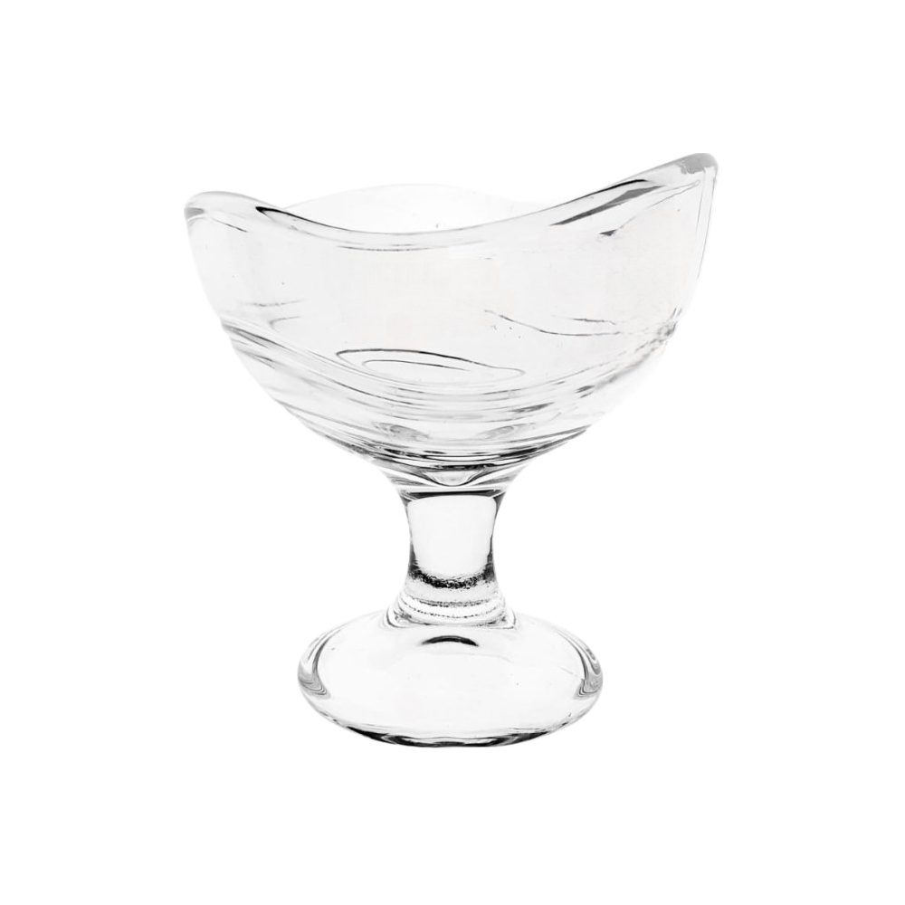 Footed Glass Ice Cream Cup 270ml