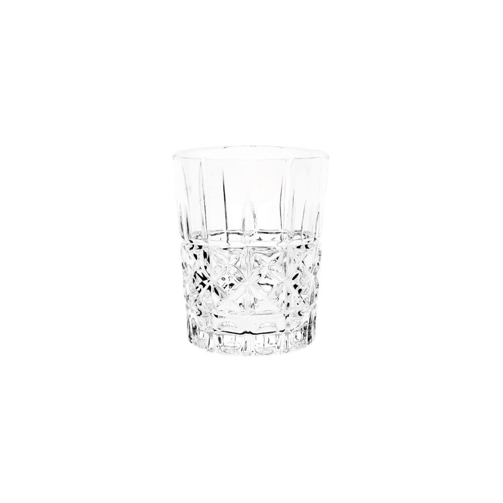 Cut Glass Whisky Tumbler, 6 Pack
