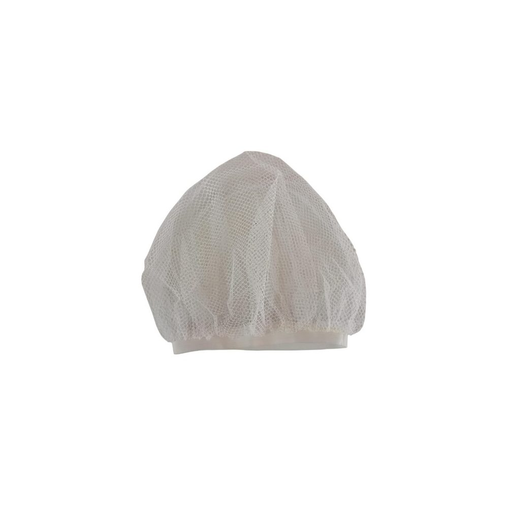 White Mesh Hair Net Cap