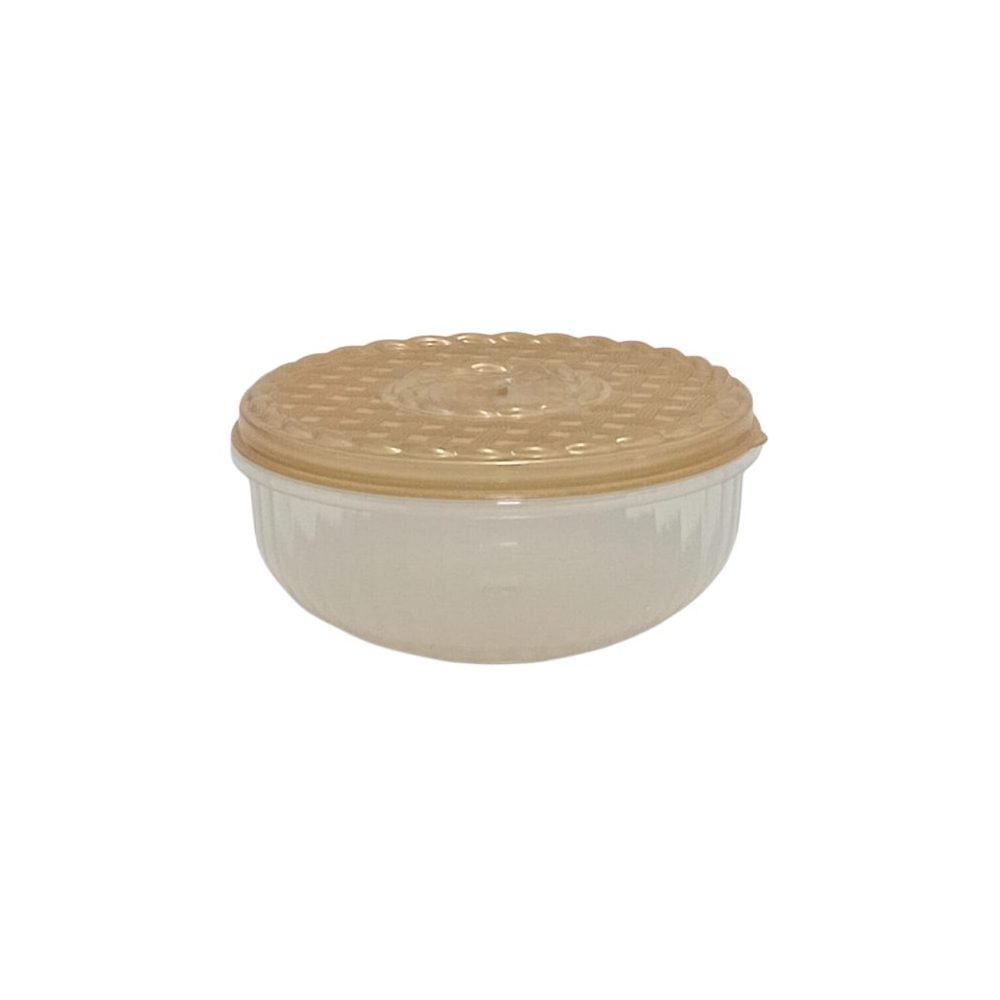Round Plastic Jilebi Container, 800ml