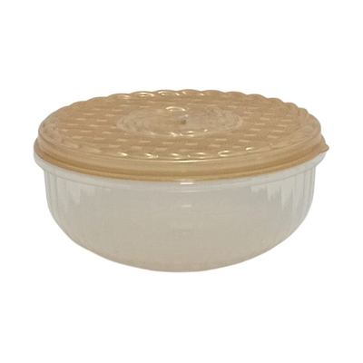 Round Plastic Jilebi Container, 800ml