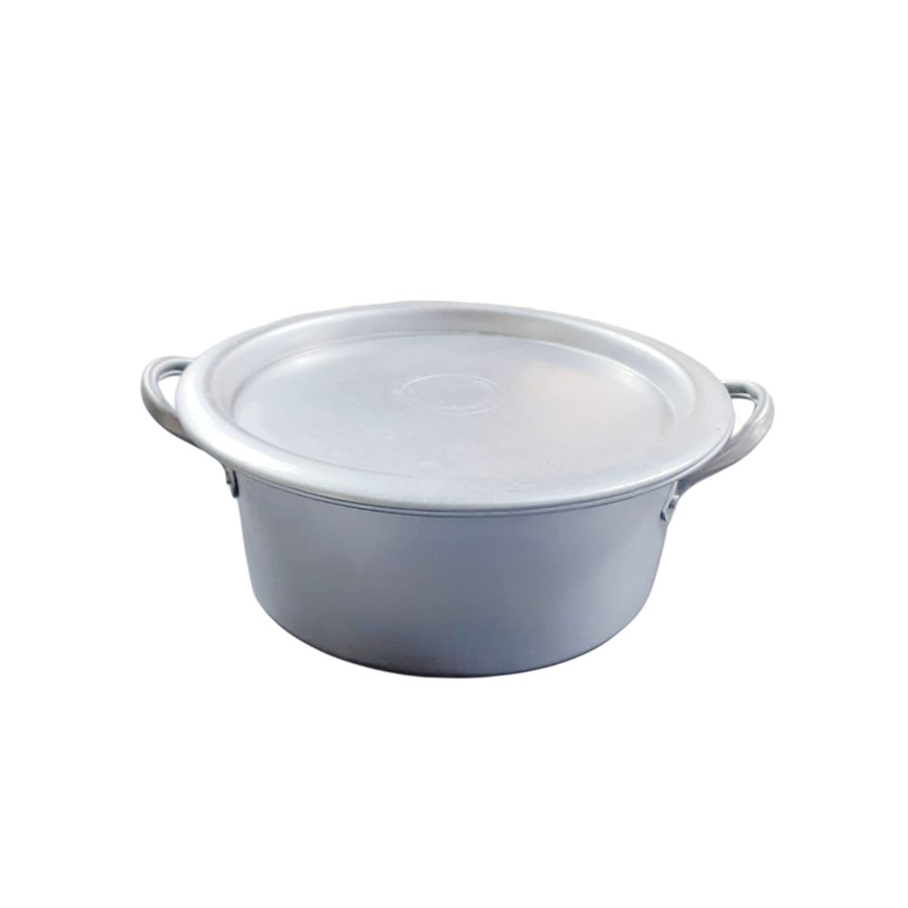 18cm Aluminium Cooking Pot With Lid