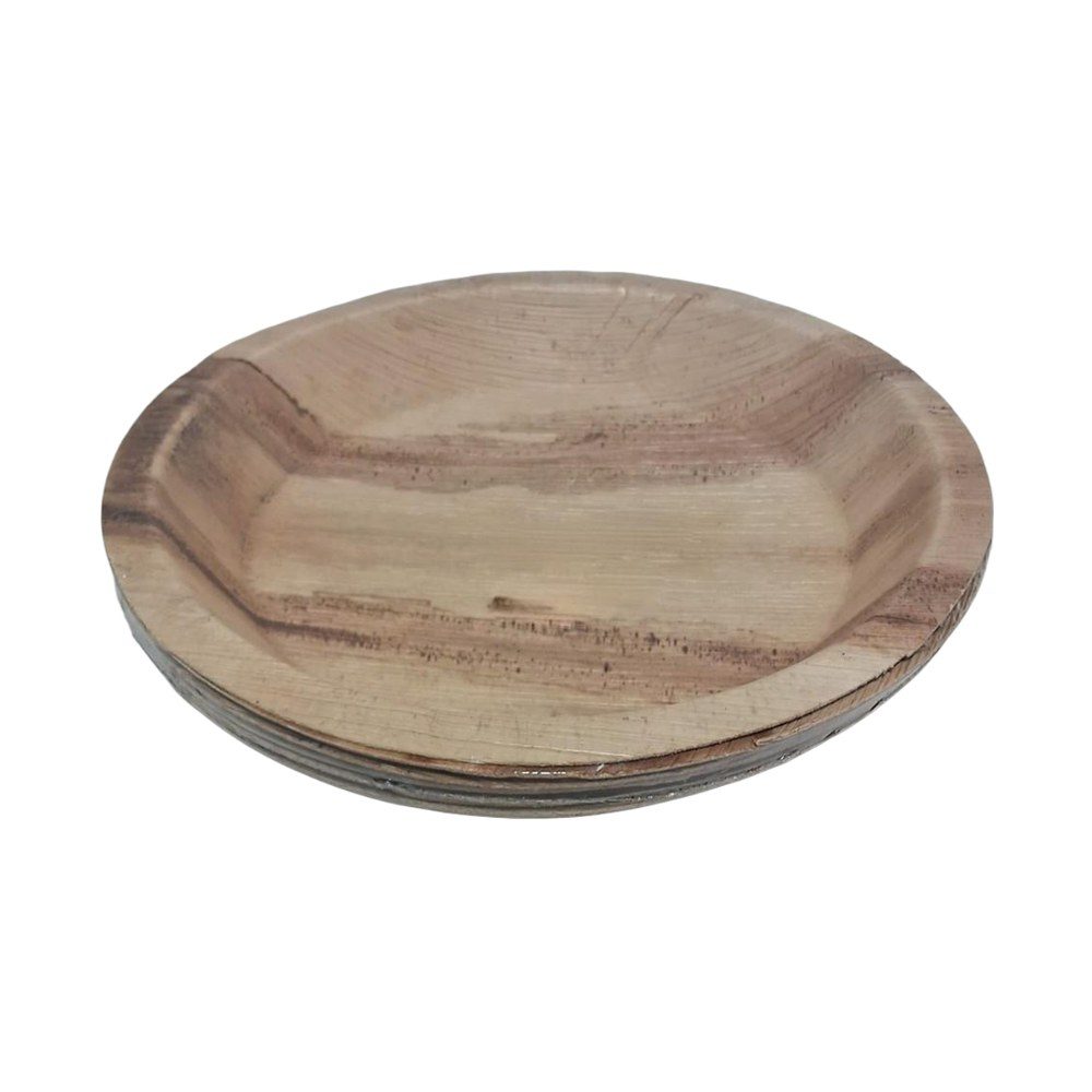 Areca Leaf Plate 12" Round, 6pcs