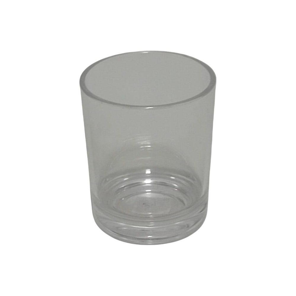 Polycarbonate rock glass tumbler