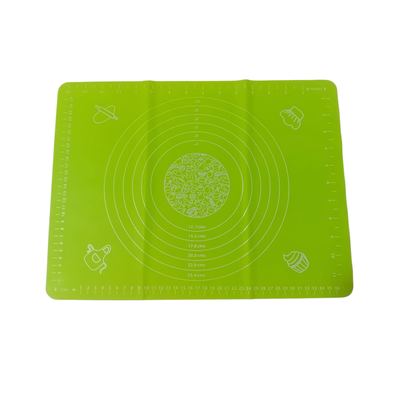 Silicone kneading and pastry mat