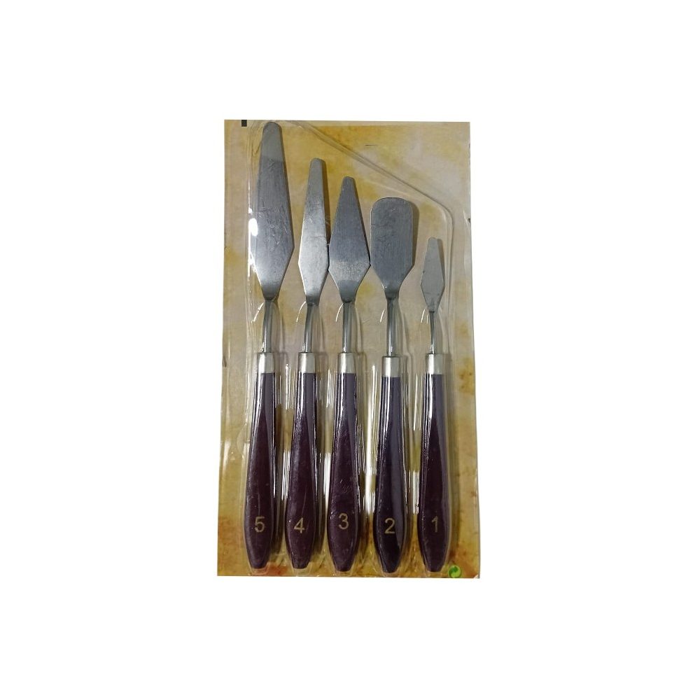 Palette Knife Set, 5 Pieces