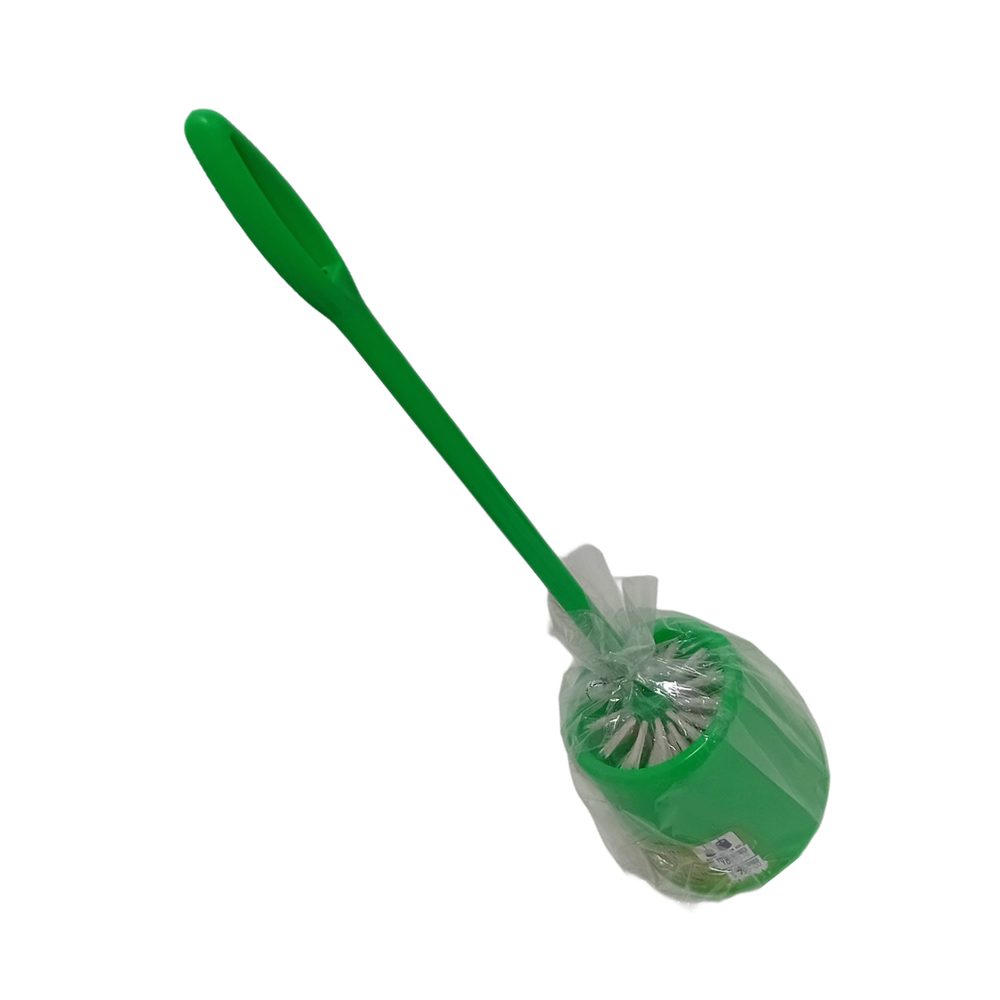 Toilet brush with holder