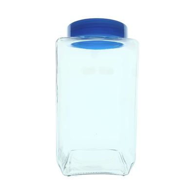 Square Glass Storage Jar 3L