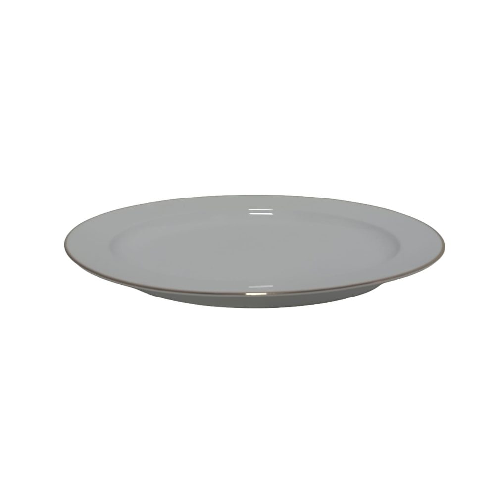 Noritake gold-line white porcelain platter