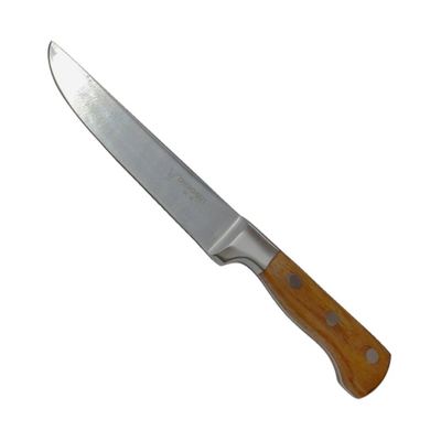 Wooden-handle stainless steel kitchen knife