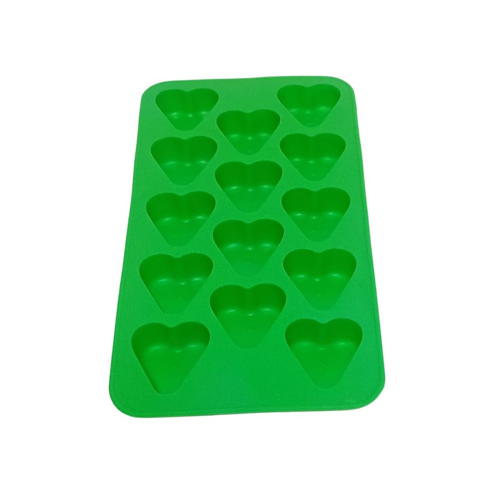 Heart-Shaped Silicone Ice Cube Tray