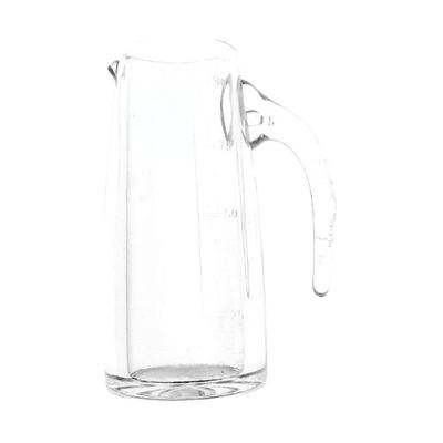 Clear water jug with handle