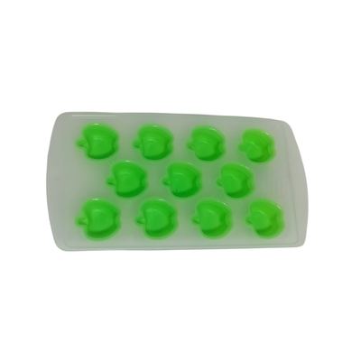 Apple-Shaped Flexible Ice Cube Tray