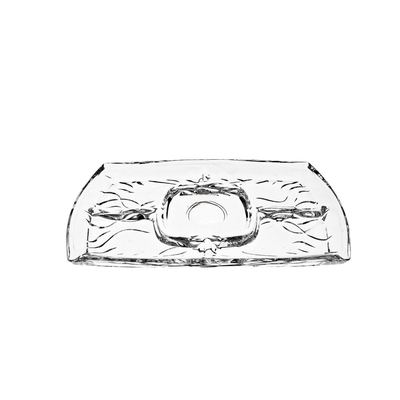Rectangular Glass Serving Tray