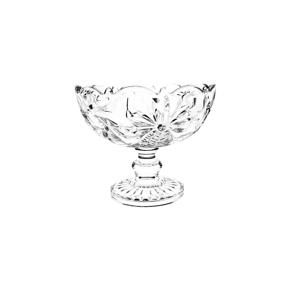 Footed Glass Candy Bowl