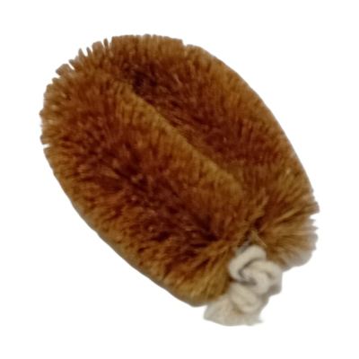 Coir vegetable scrubbing brush
