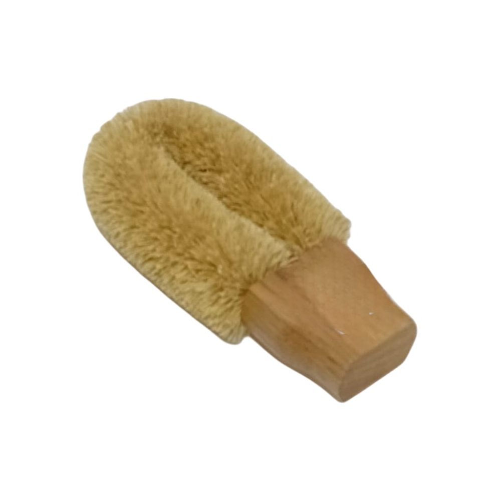 Small wooden multi-purpose scrubbing brush