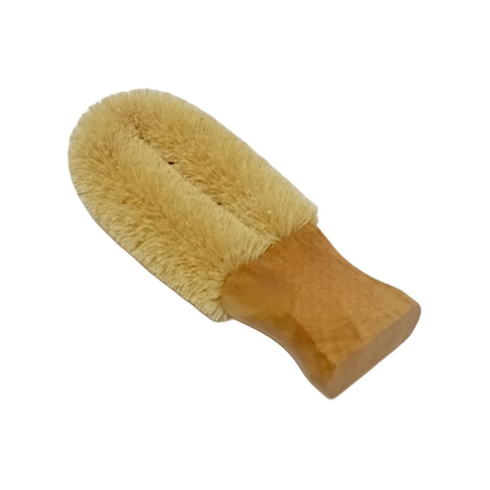 Large wooden scrubbing brush