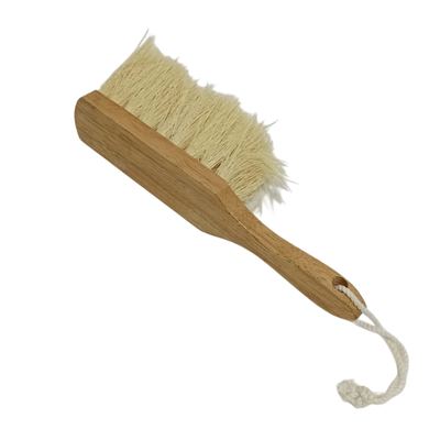 Wooden Handle Dustpan Brush