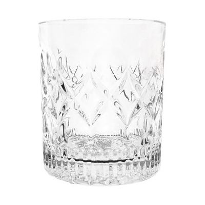 Cut Glass Whisky Tumbler 300ml, 6pc