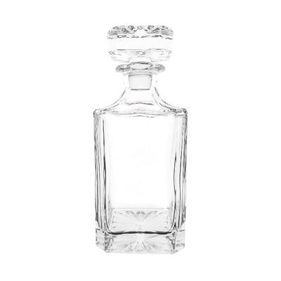 Square Glass Whisky Decanter 710ml