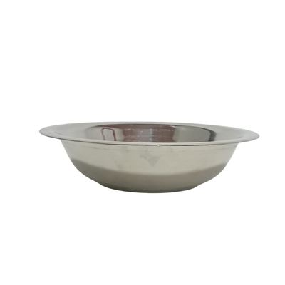 Stainless Steel Basin Plate, 28cm