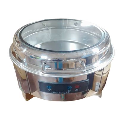 Round electric chafing dish, 6L