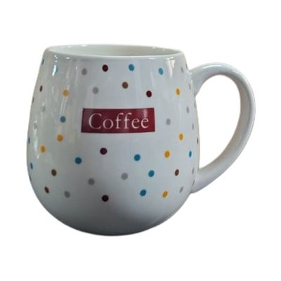 Printed Polka Dot Coffee Mug