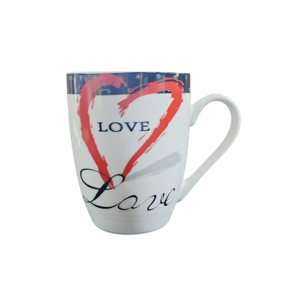Printed Ceramic Love Mug