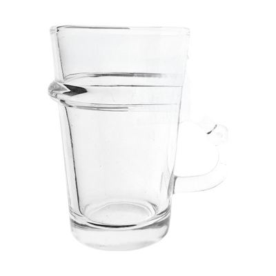 Glass Tea Mug 125ml, 6 Pack