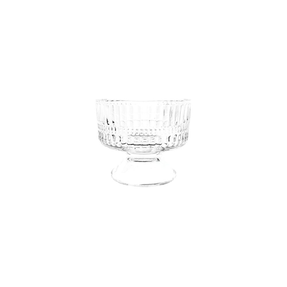 Footed Glass Ice Cream Cup, 6 Pack