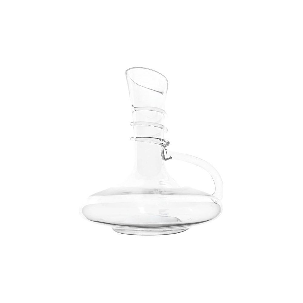 Glass Wine Decanter With Handle