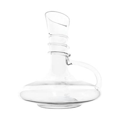 Glass Wine Decanter With Handle