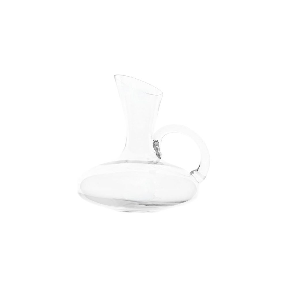 Handled Glass Wine Decanter 1L
