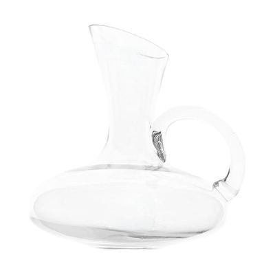Handled Glass Wine Decanter 1L