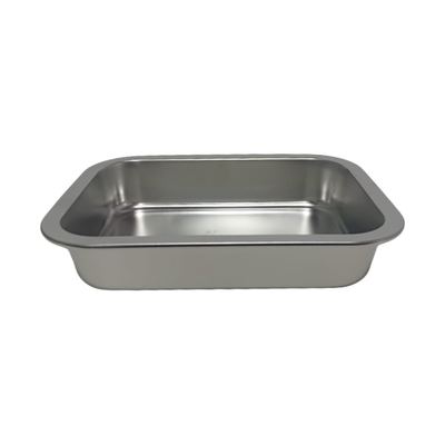 Stainless Steel Rectangular Deep Tray