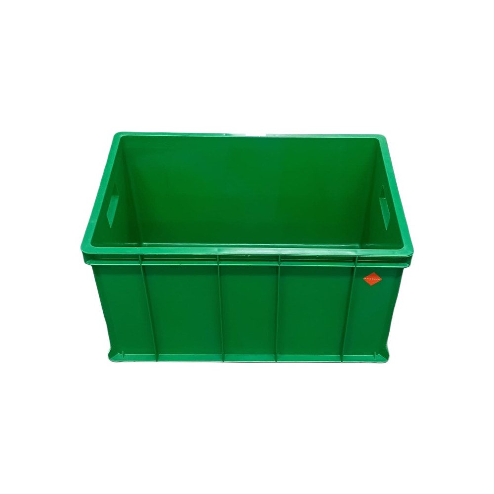 Green Plastic Vegetable Crate