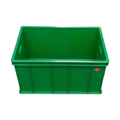 Green Plastic Vegetable Crate