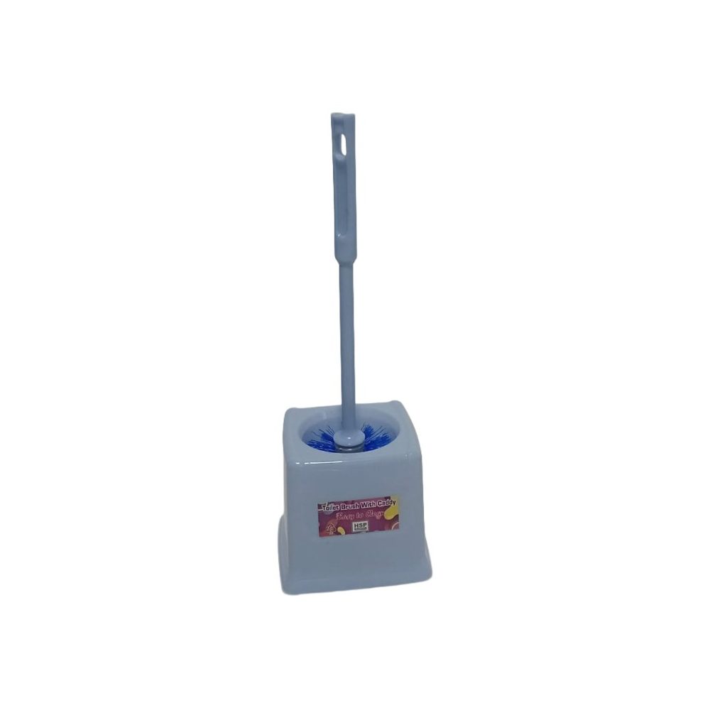 Toilet Brush with Square Caddy