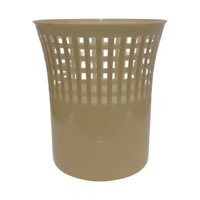 Plastic Wastepaper Basket, Lattice Top